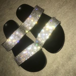 steve madden sparkly sandles